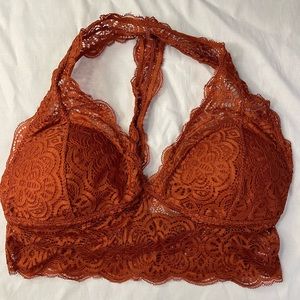 Burnt orange bralette